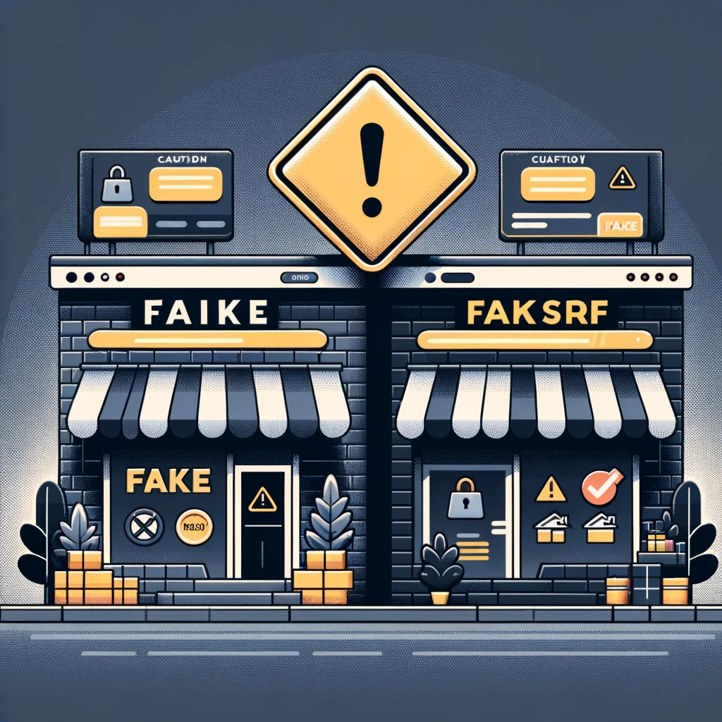 偽サイト注意