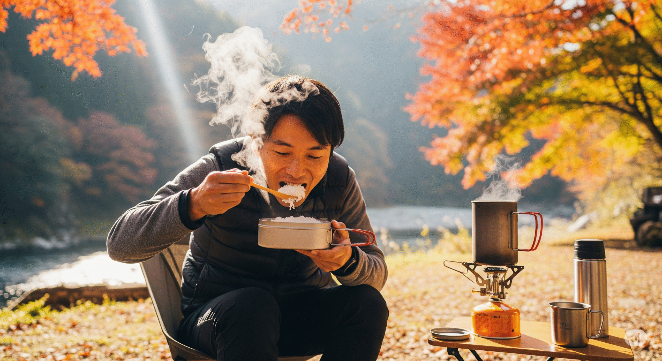 キャンプ ご飯 炊き 方 クッカー09
