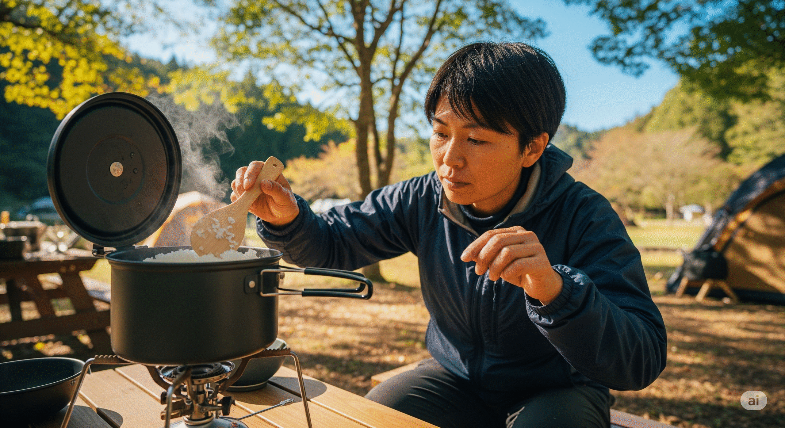 キャンプ ご飯 炊き 方 クッカー02