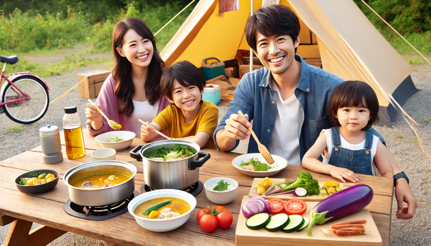 キャンプ 飯 夏 さっぱり05