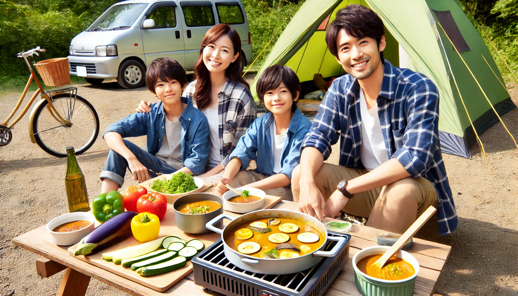 キャンプ 飯 夏 さっぱり06